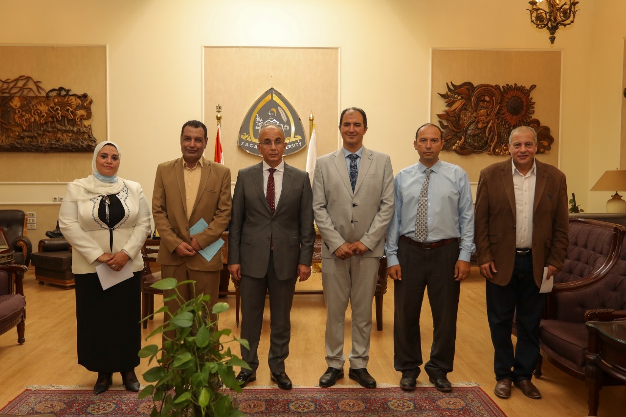 تعيين وكلاء جدد لكلية التكنولوجيا والتنمية جامعة الزقازيق 02