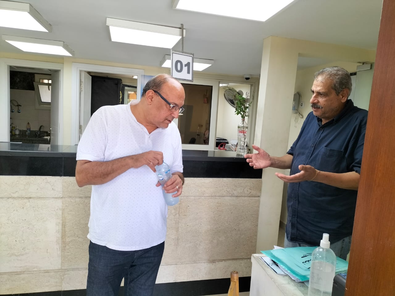 وكيل وزارة التموين يتفقد المراكز المطورة