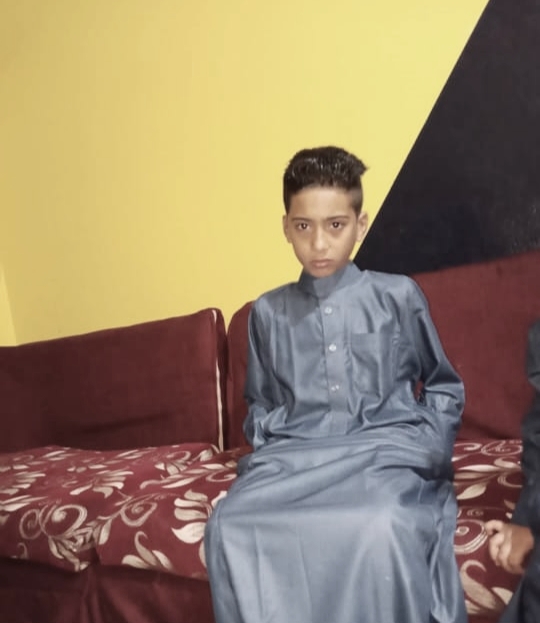 الطفل المتوفى