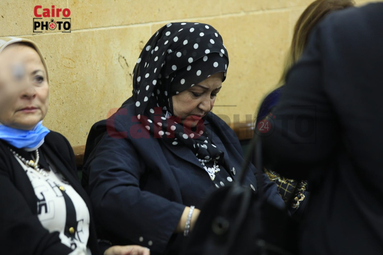 عزاء الفنانة رجاء حسين (22)