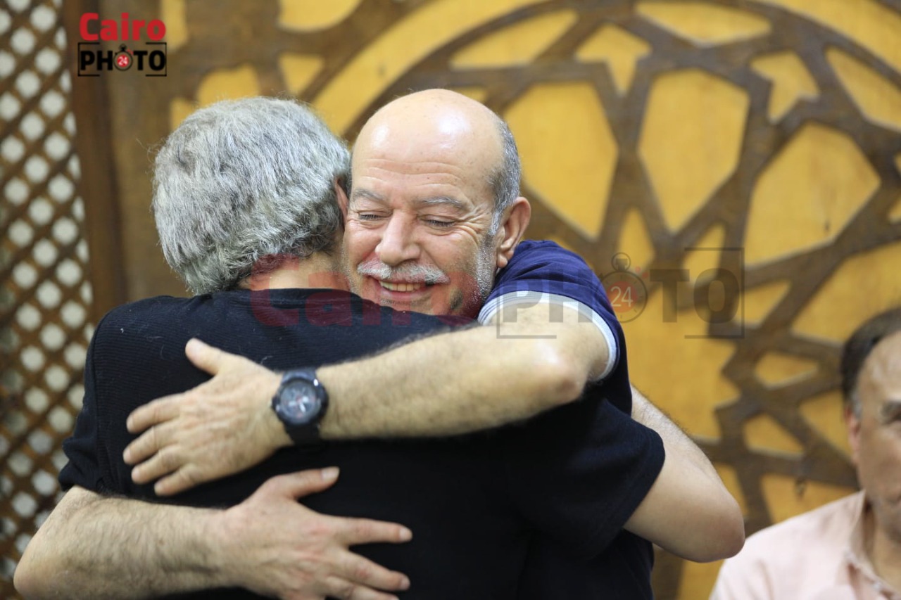 عزاء الفنانة رجاء حسين (40)