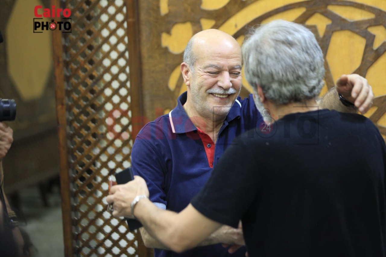 عزاء الفنانة رجاء حسين (44)