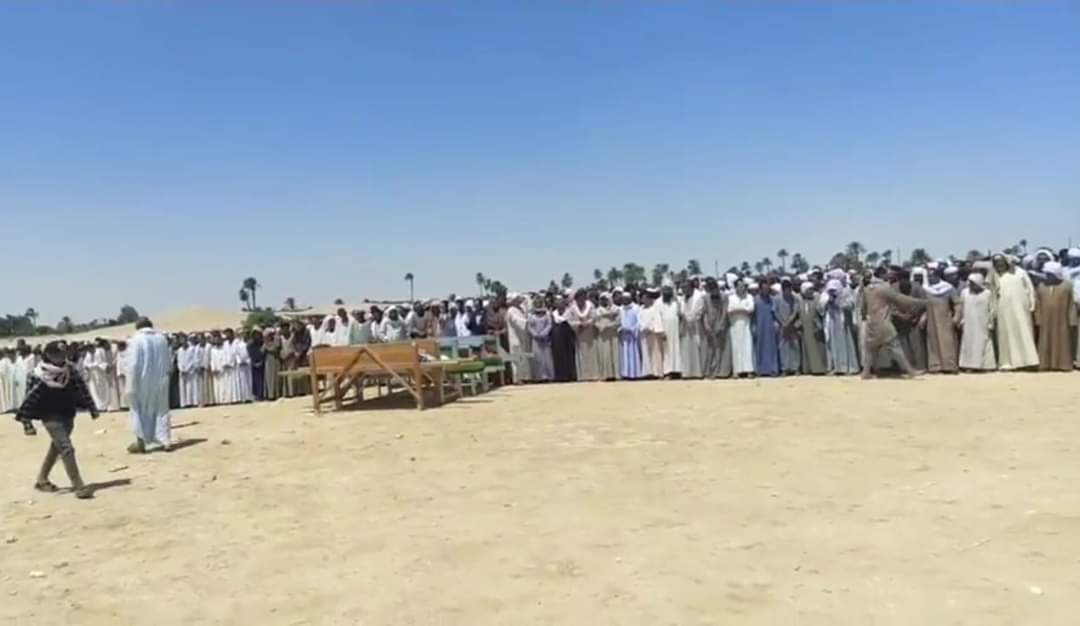 جنازة الأشقاء الأربعة في الفيوم 