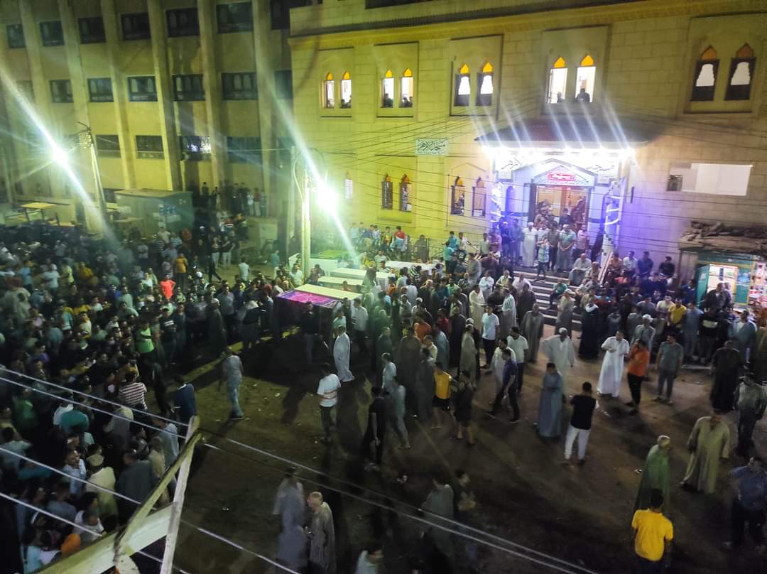 جنازة ضحايا حادث الإسماعيلية 2