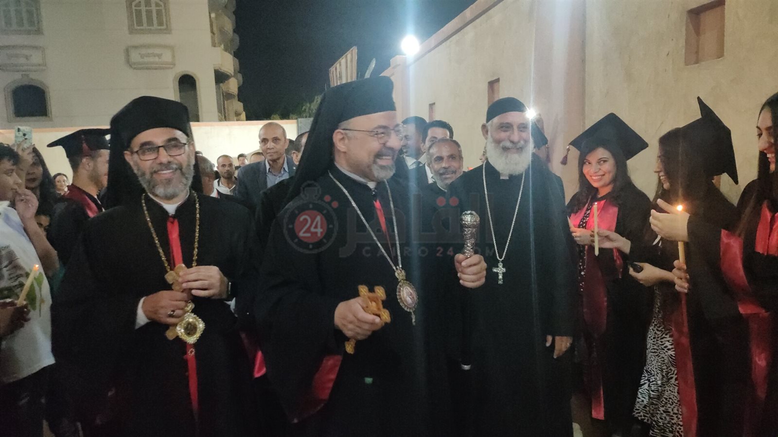 بطريرك الأقباط الكاثوليك خلال الزيارة 02