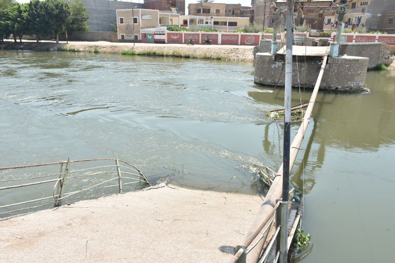 كوبري الشرقية المنهار