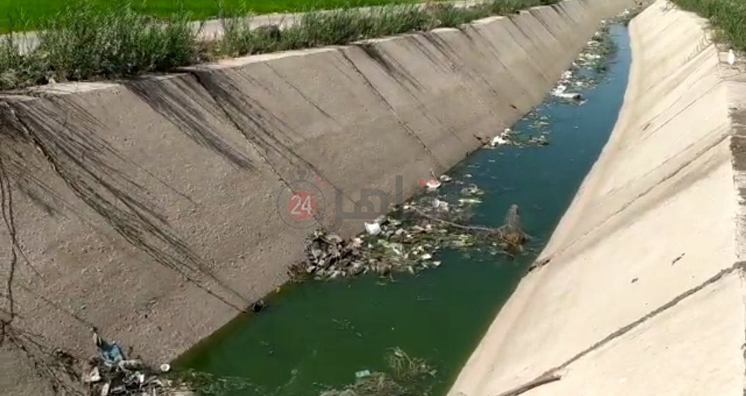 انخفاض منسوب مياه المصروف وتلوثها