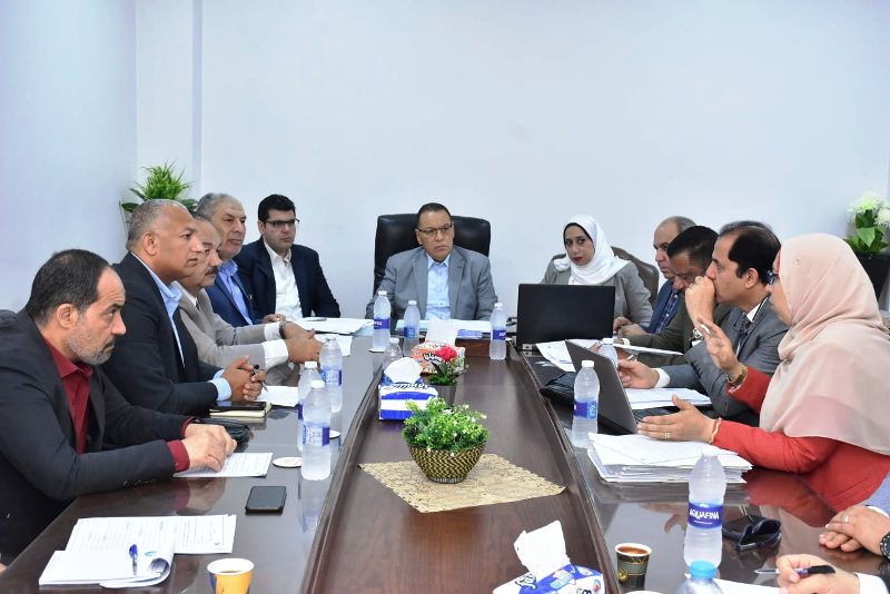 اجتماع محافظ الشرقية بـ مستثمري بلبيس