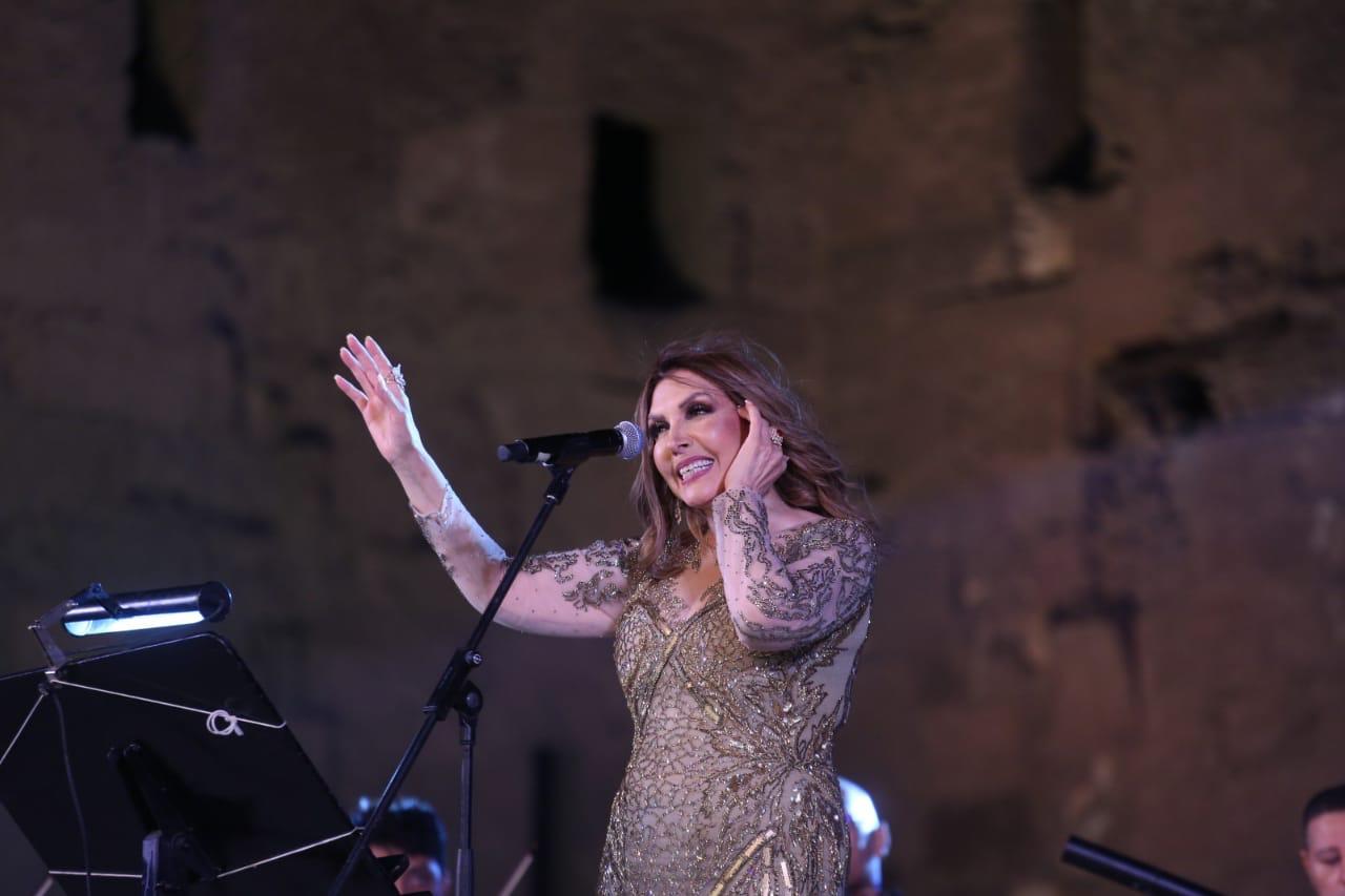 حفل نادية مصطفى في مهرجان القلعة (1)