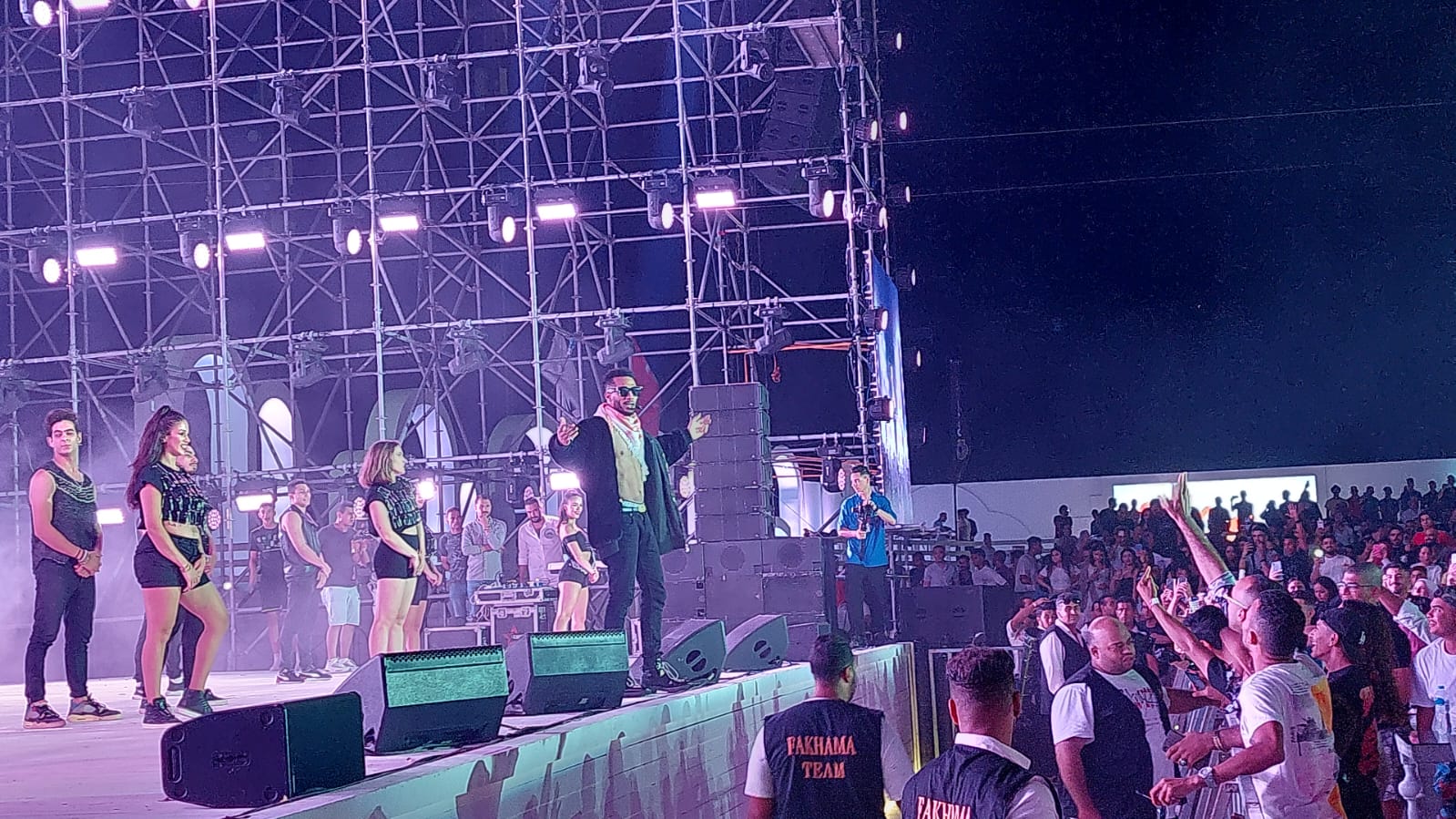 حفل محمد رمضان في العلمين (1)