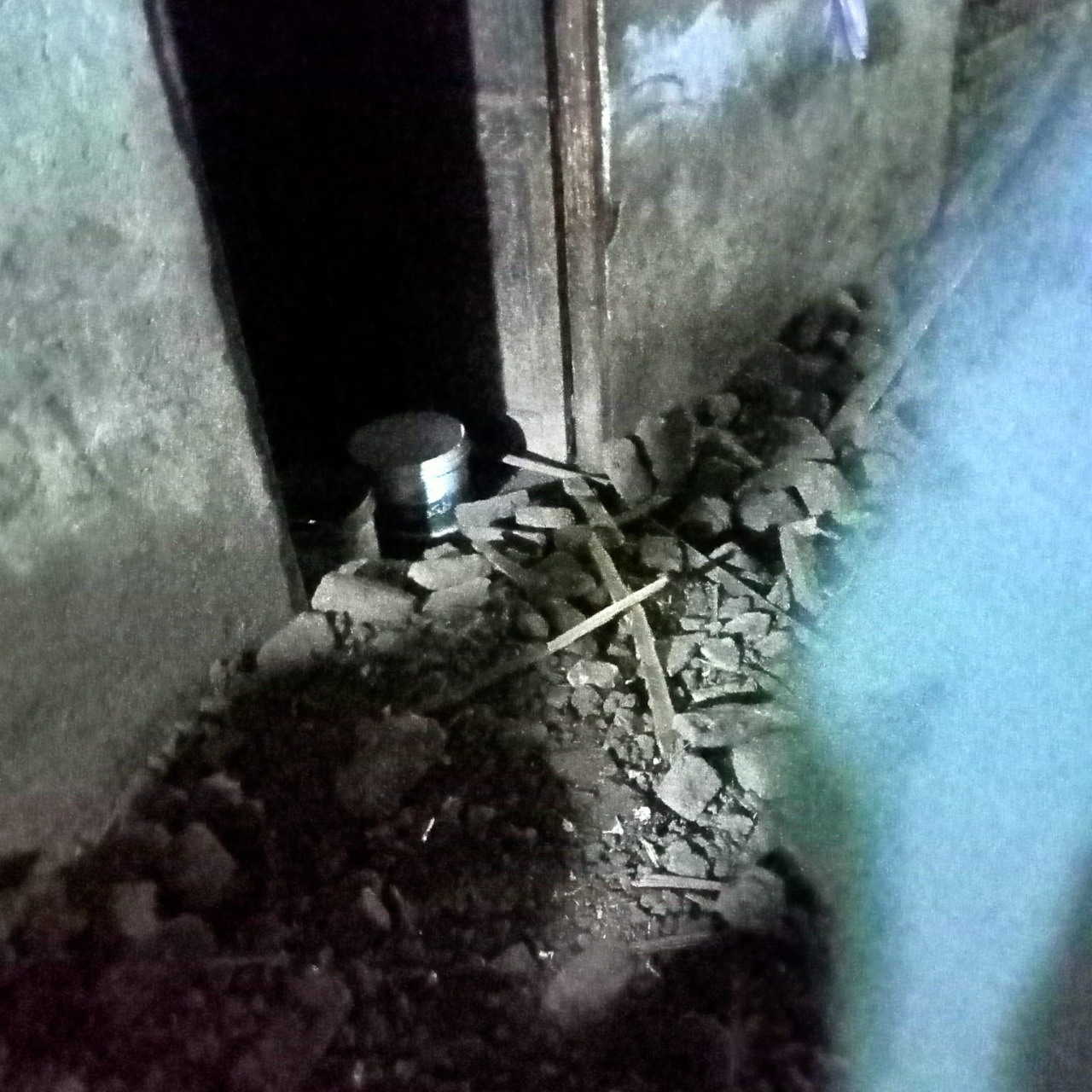 انهيار منزل بقرية مسارة في أسيوط