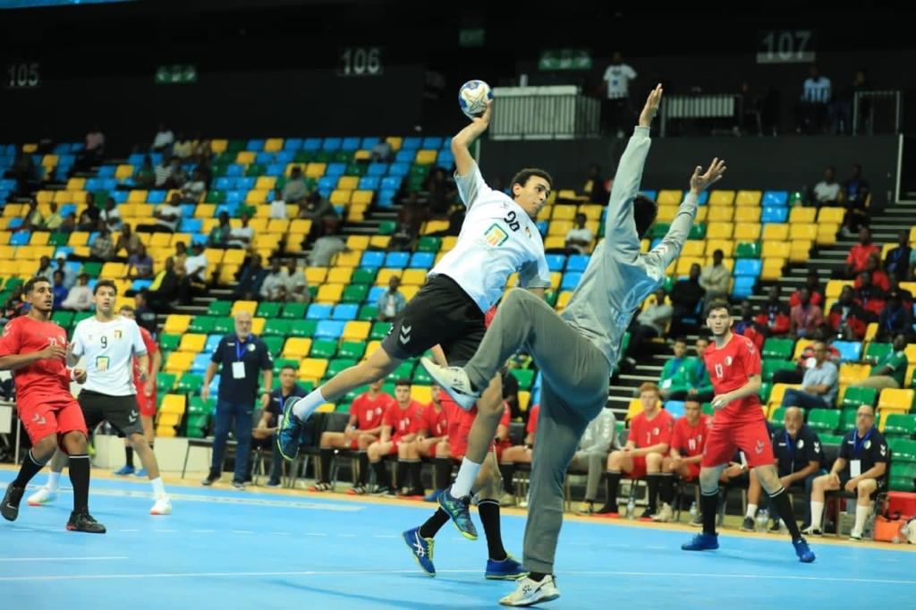 منتخب مصر والجزائر يد (9)