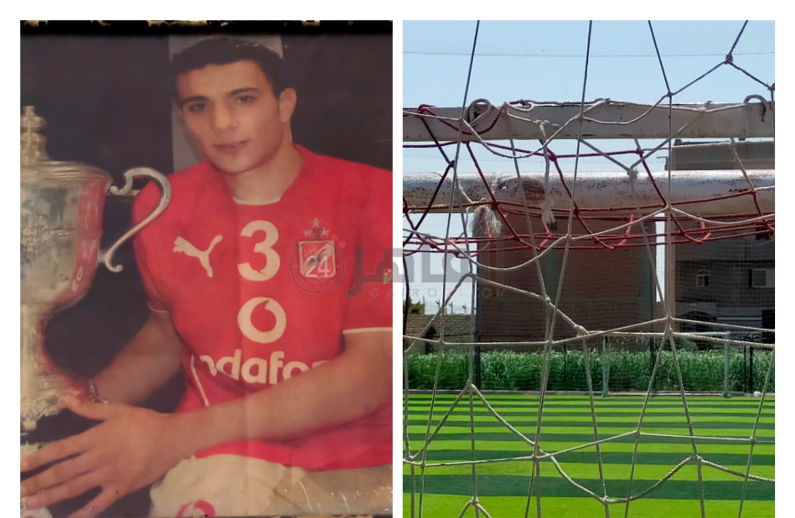 ملعب نجم النادي الأهلي محمد عبد الوهاب 