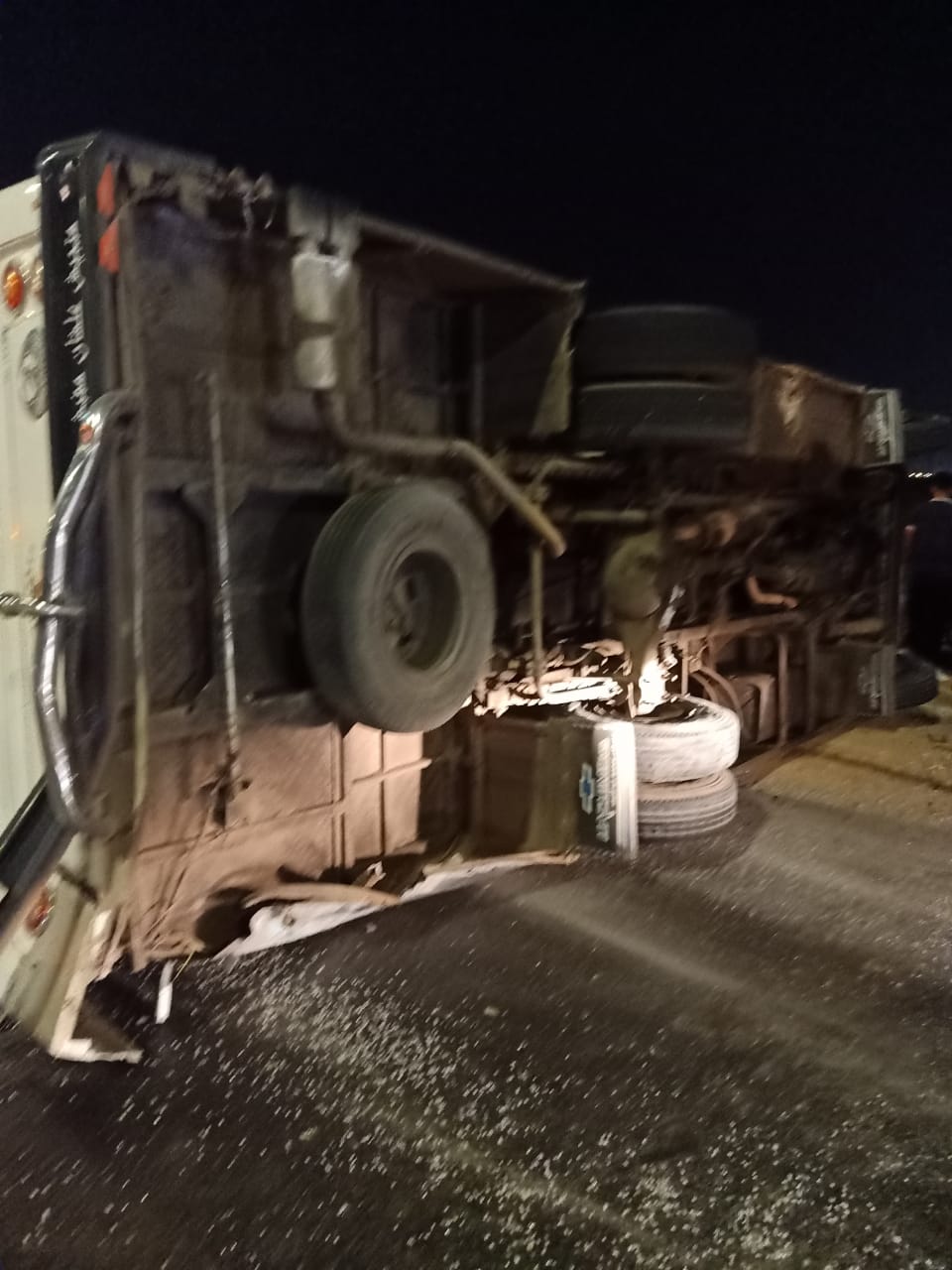 الأتوبيس بعد الحادث