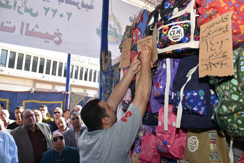 افتتاح معرض أهلا مدارس بالشرقية 03