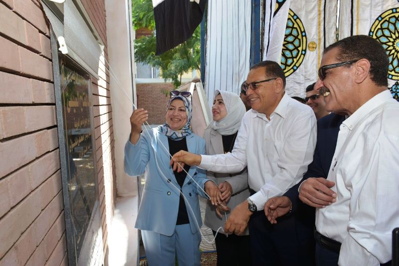 افتتاح محطة رفع صرف صحي غرب الزقازيق 02