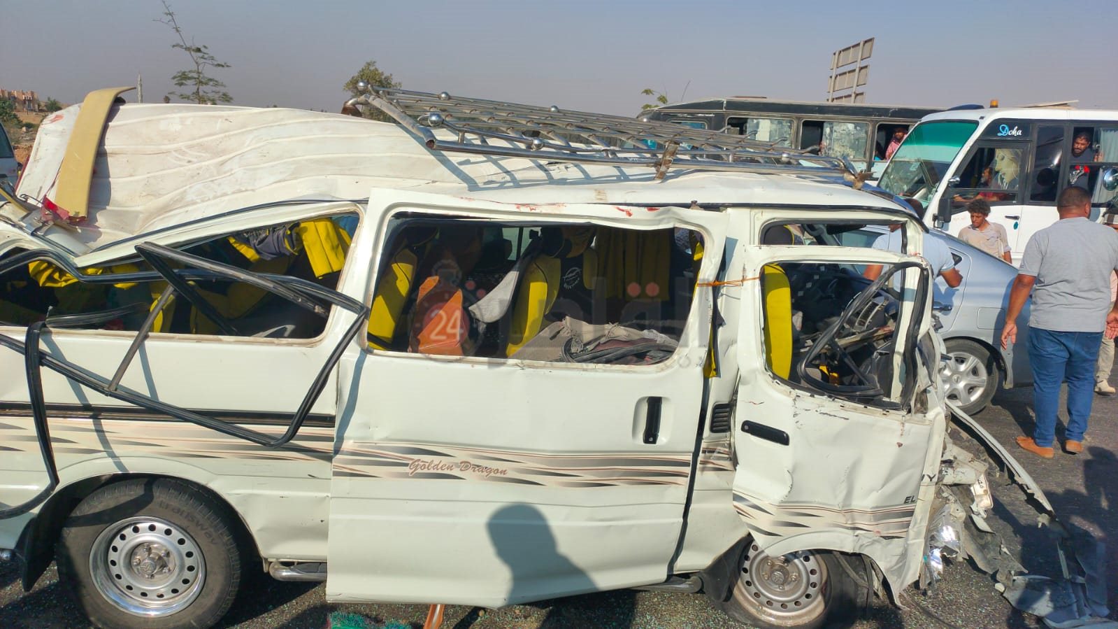 السيارة بعد الحادث 01