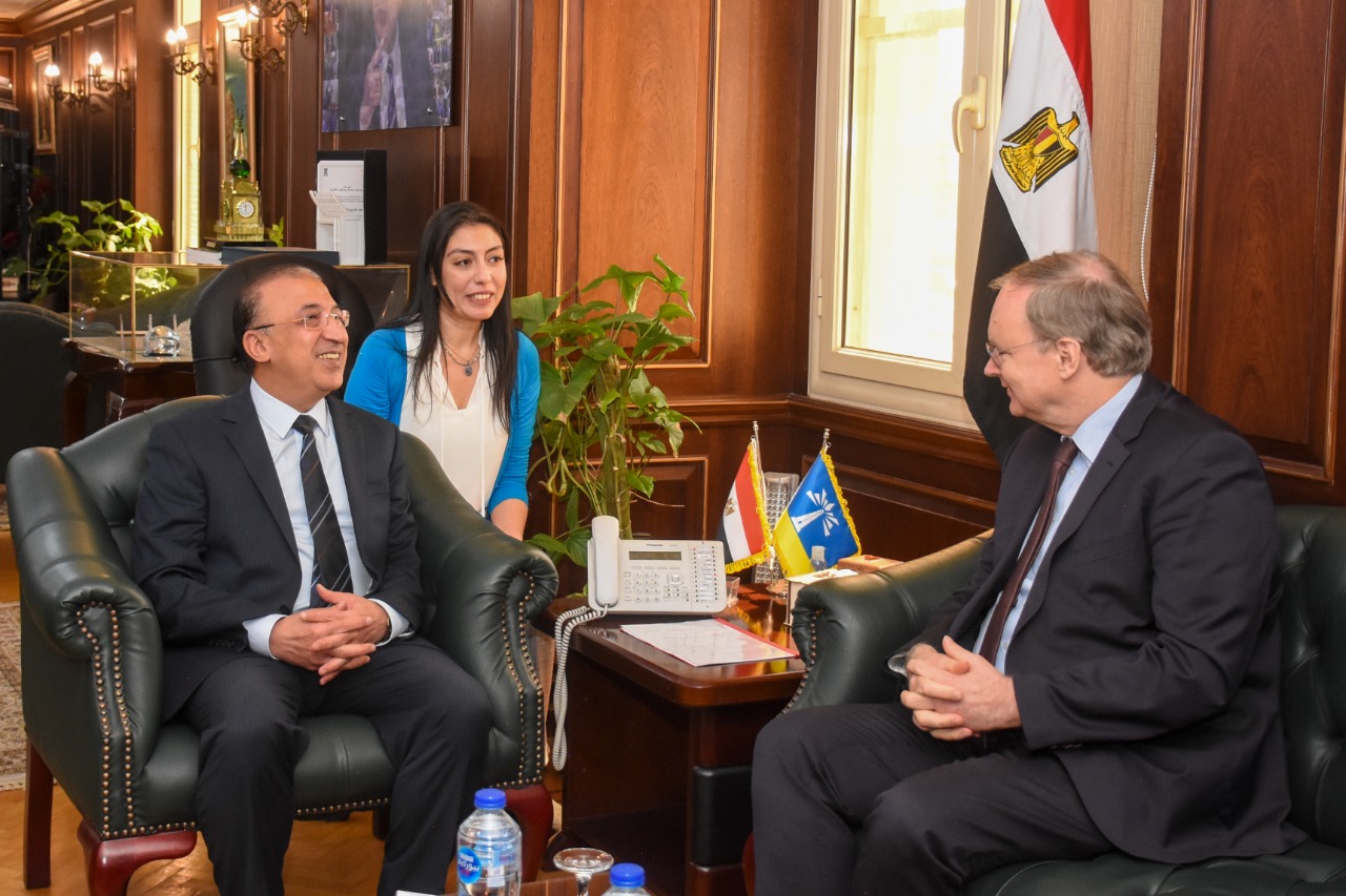 محافظ الإسكندرية يستقبل سفير الأمم المتحدة