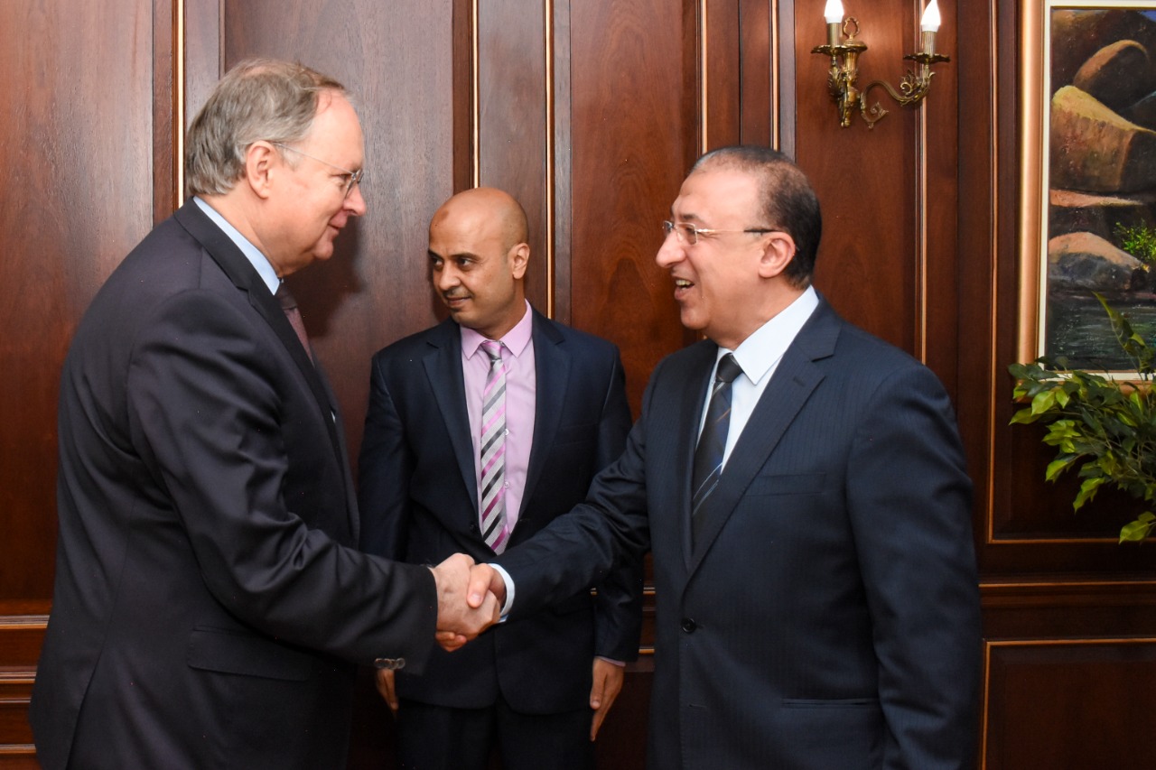 محافظ الإسكندرية يستقبل سفير الأمم المتحدة