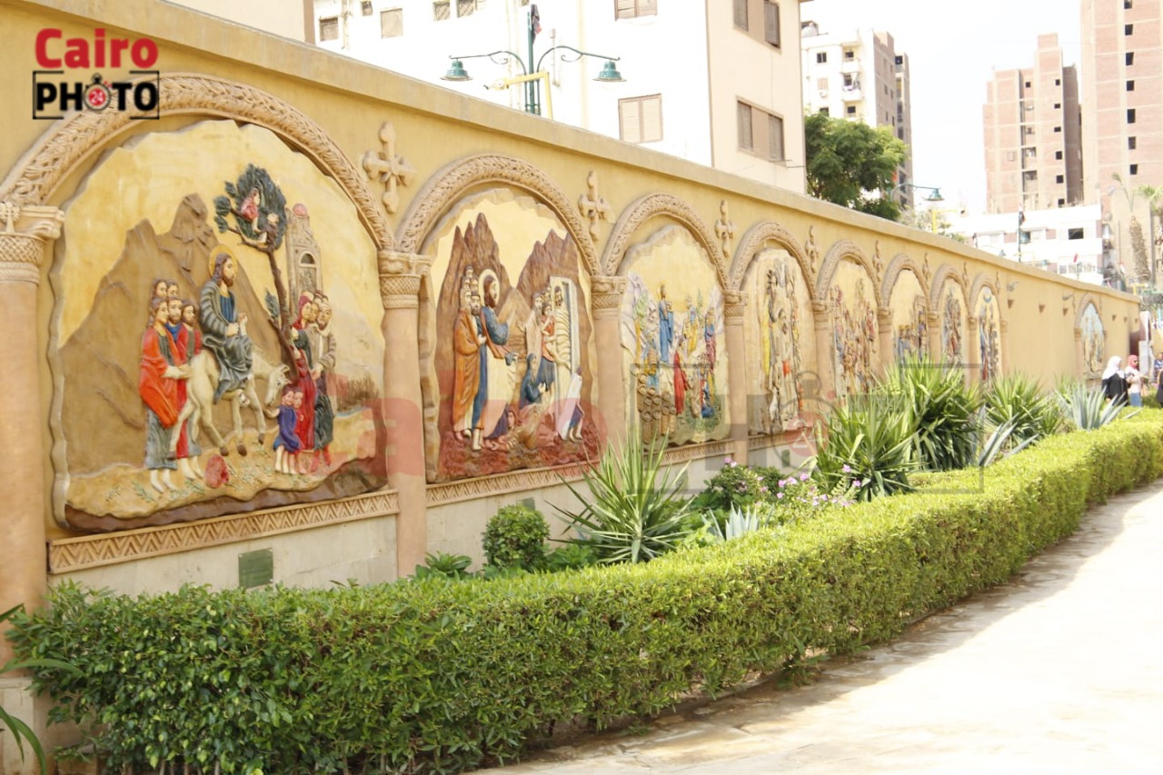 أعمال تطوير شجرة مريم بالمطرية