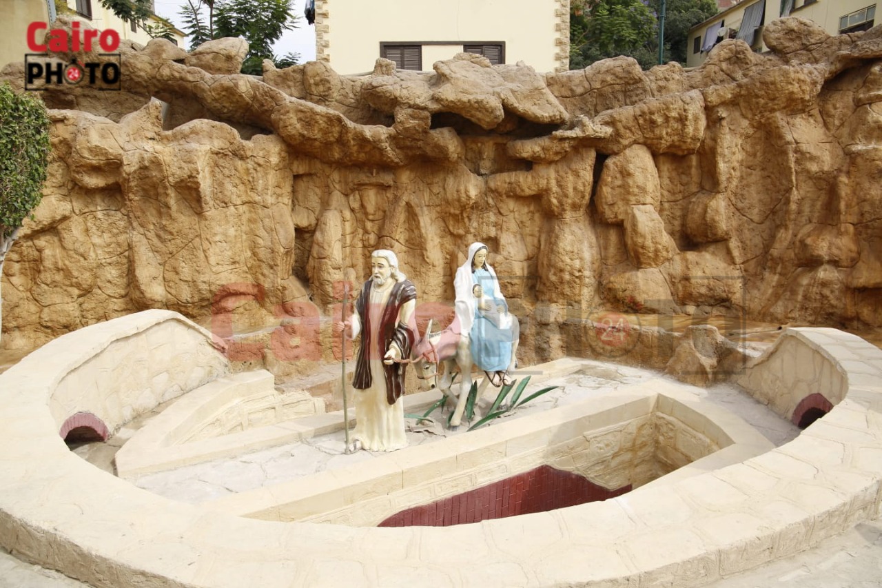 أعمال تطوير شجرة مريم بالمطرية