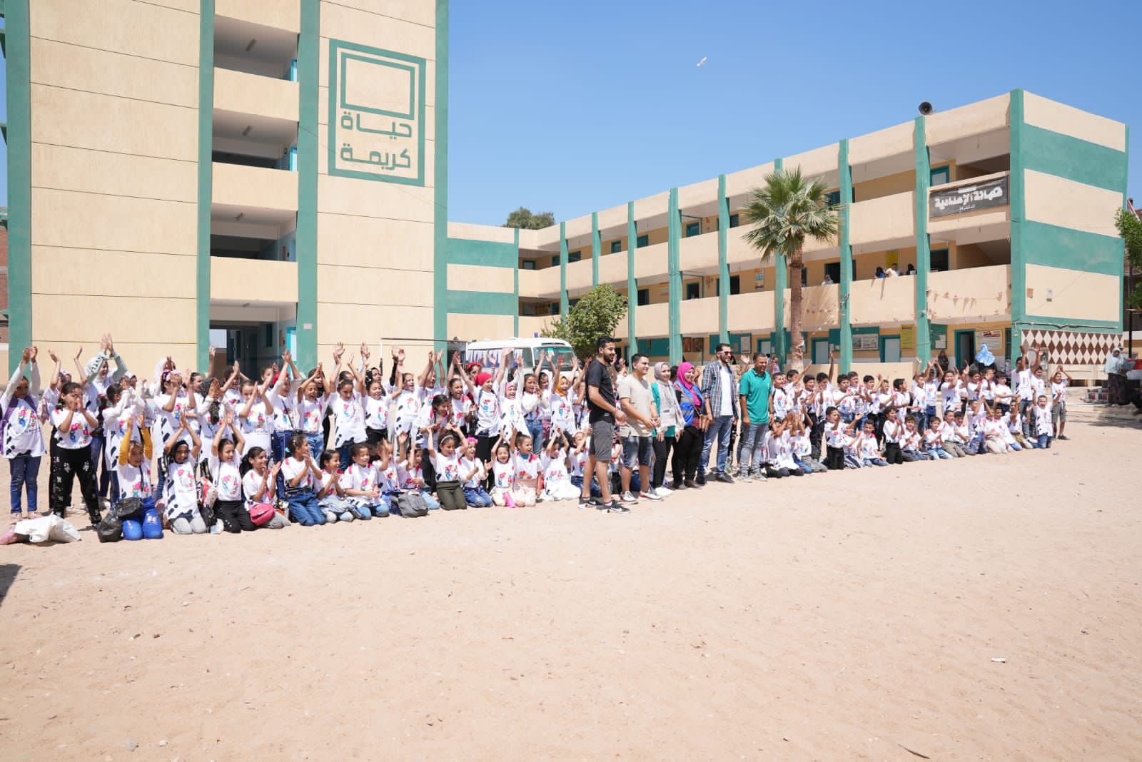  تقديم 55 ألف خدمة تعليمية لطلاب قرى المبادرة الرئاسية