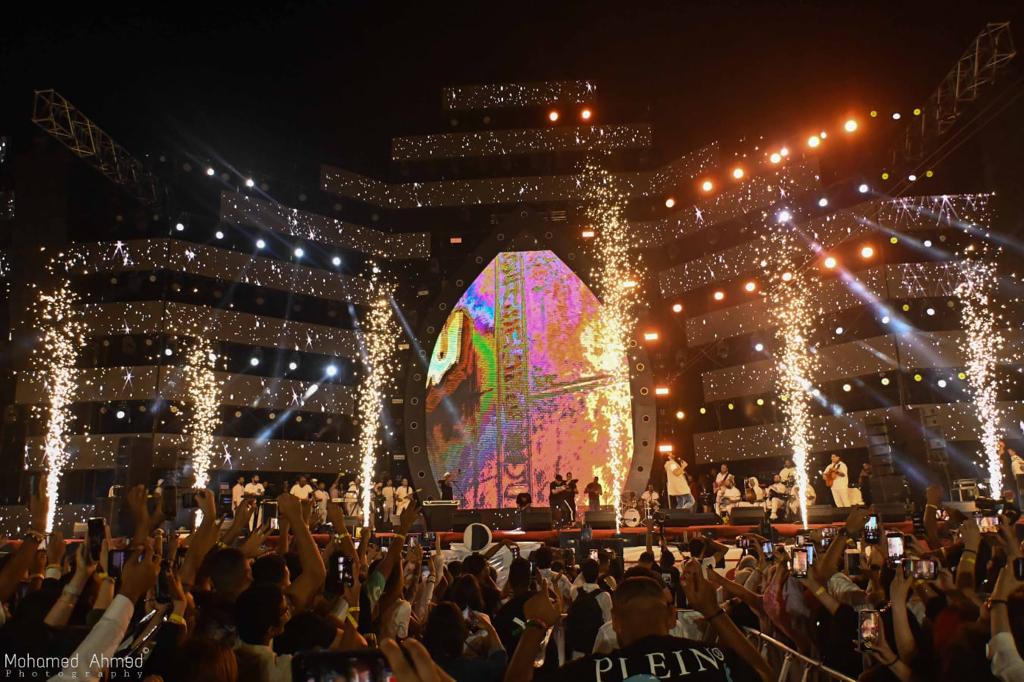 حفل تامر حسني بالإسكندرية (9)