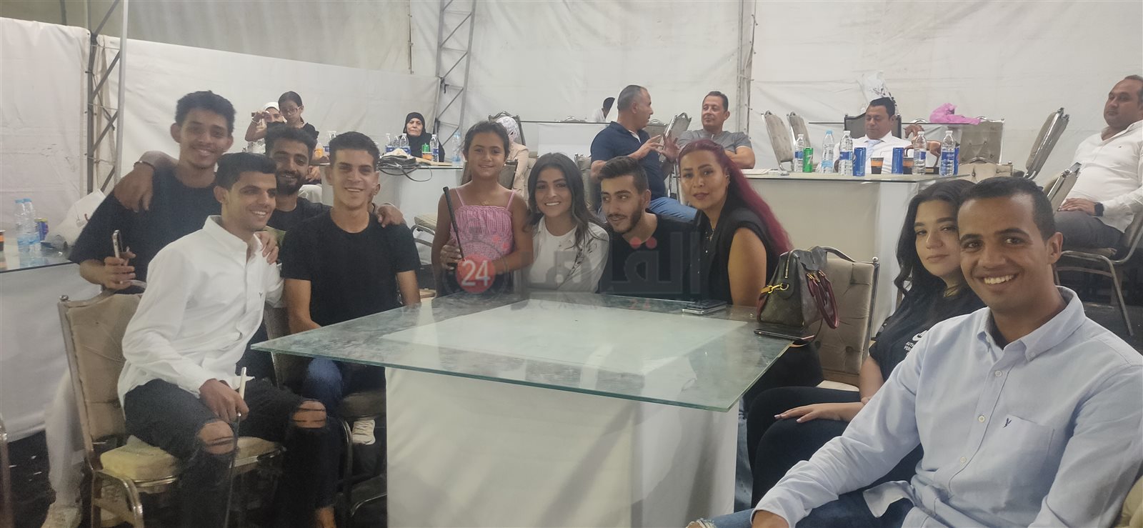 أسرة عصام الحضري خلال حضور المهرجان 03