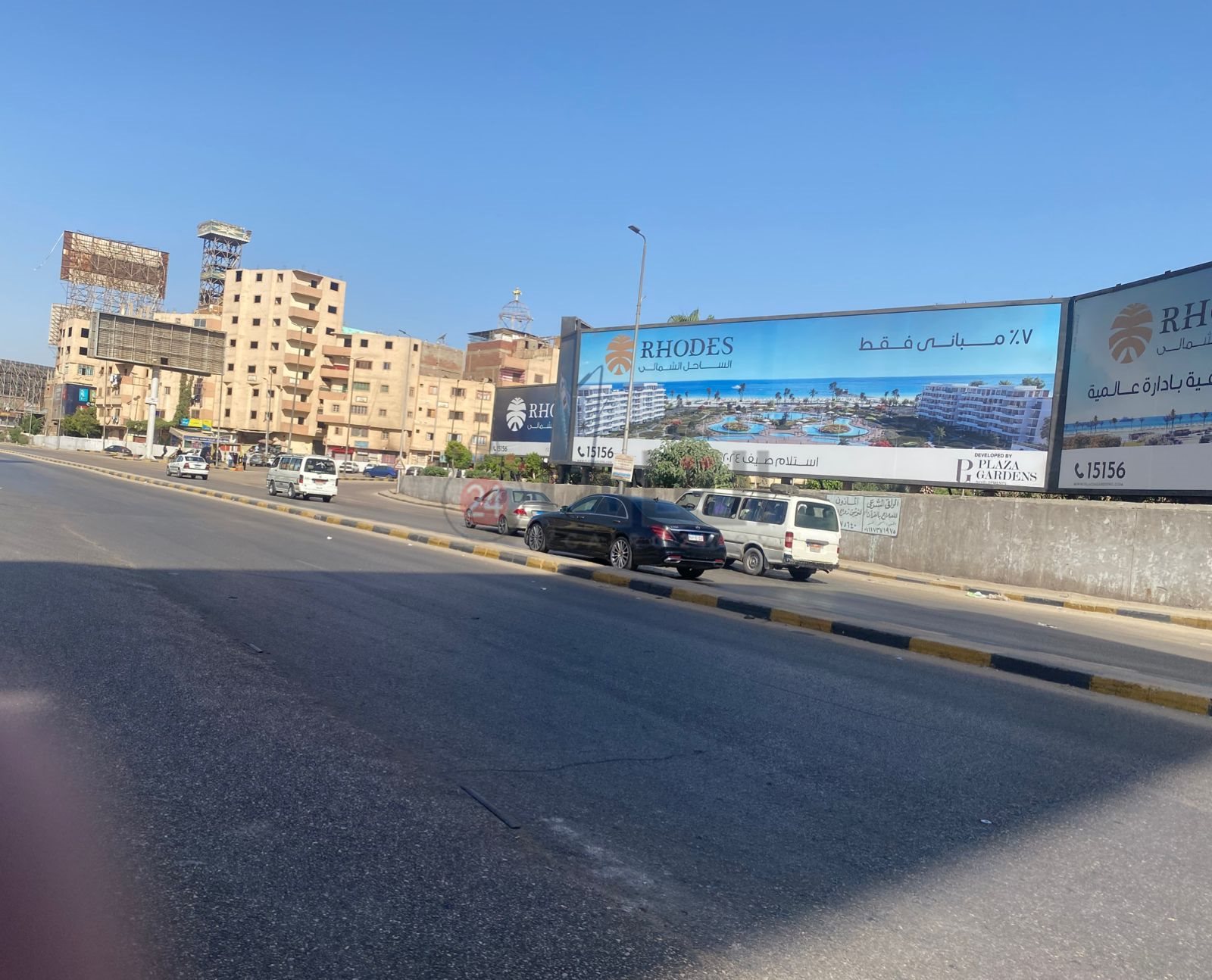 غلق محور 26 يوليو