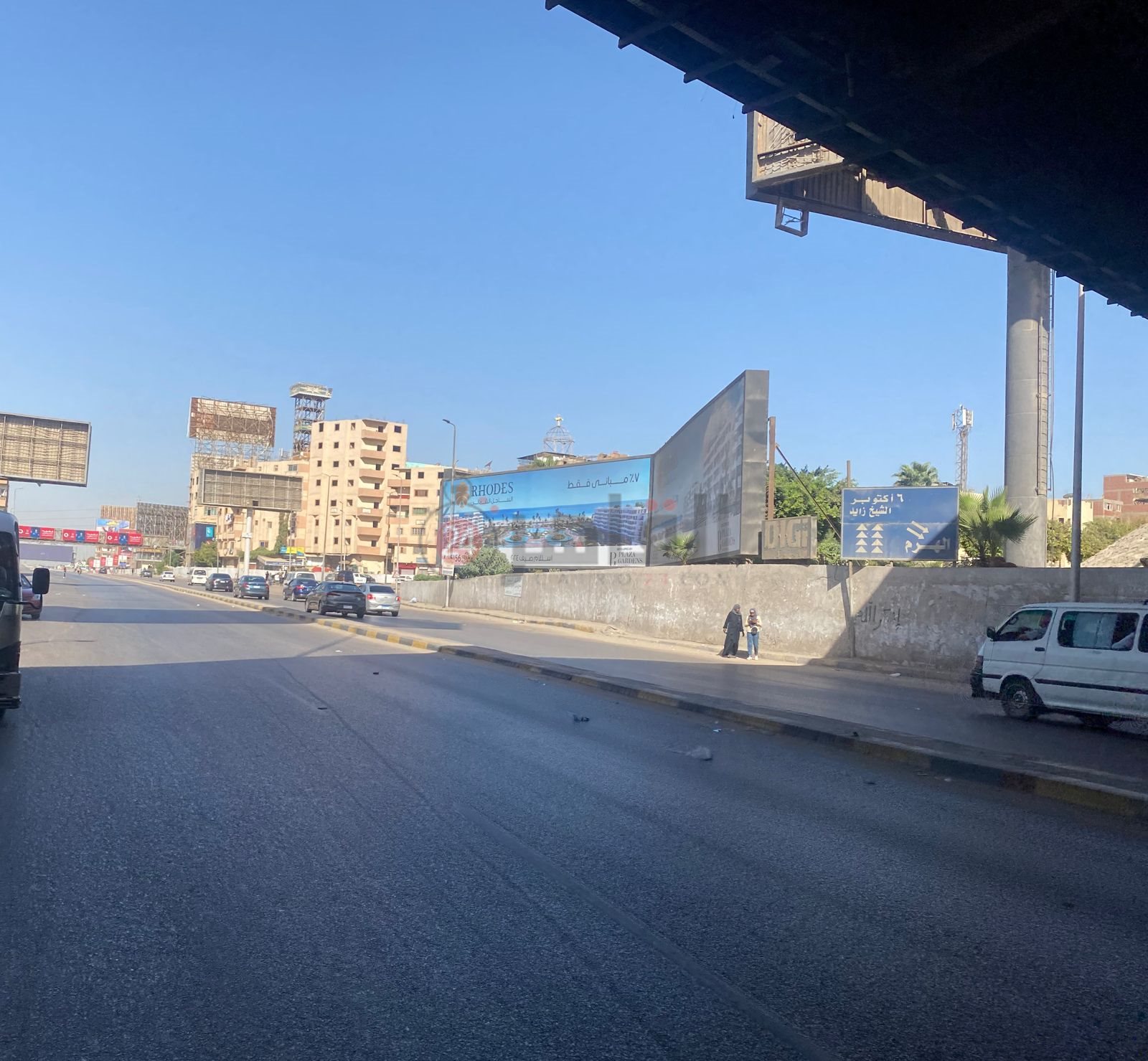 غلق محور 26 يوليو