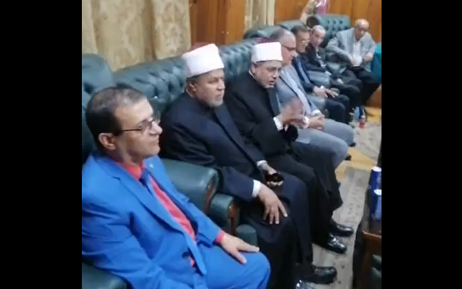 رئيس جامعة الأزهر والدكتور سعد الدين الهلالي