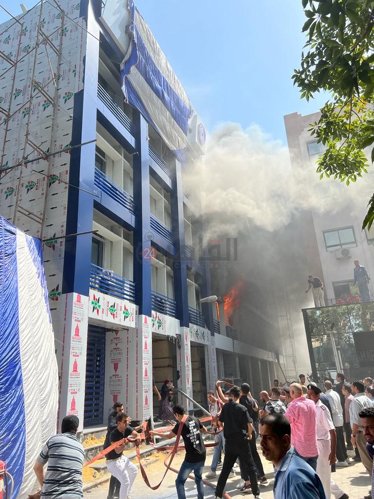 حريق أكاديمية السادات