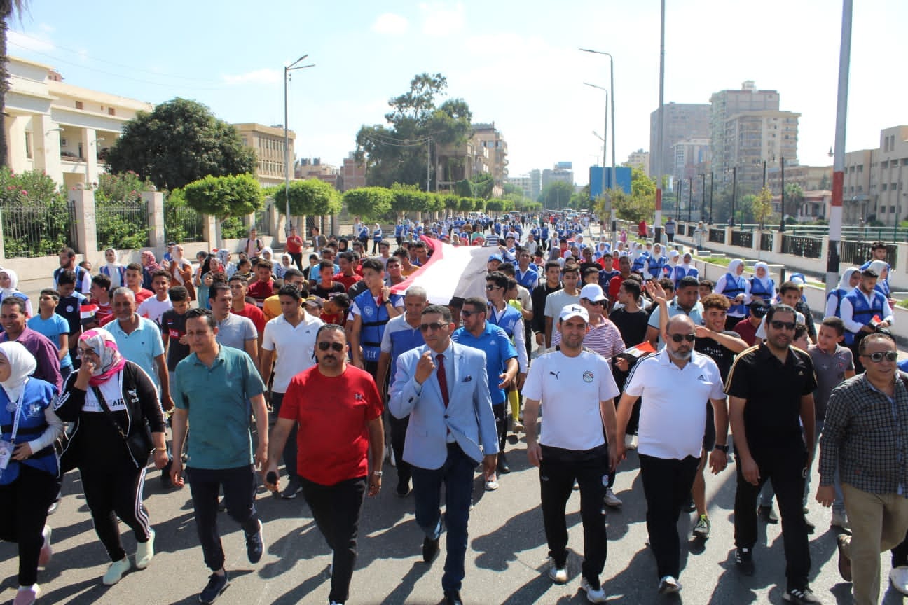 ماراثون رياضي في الشرقية احتفالا بانتصارات أكتوبر 018