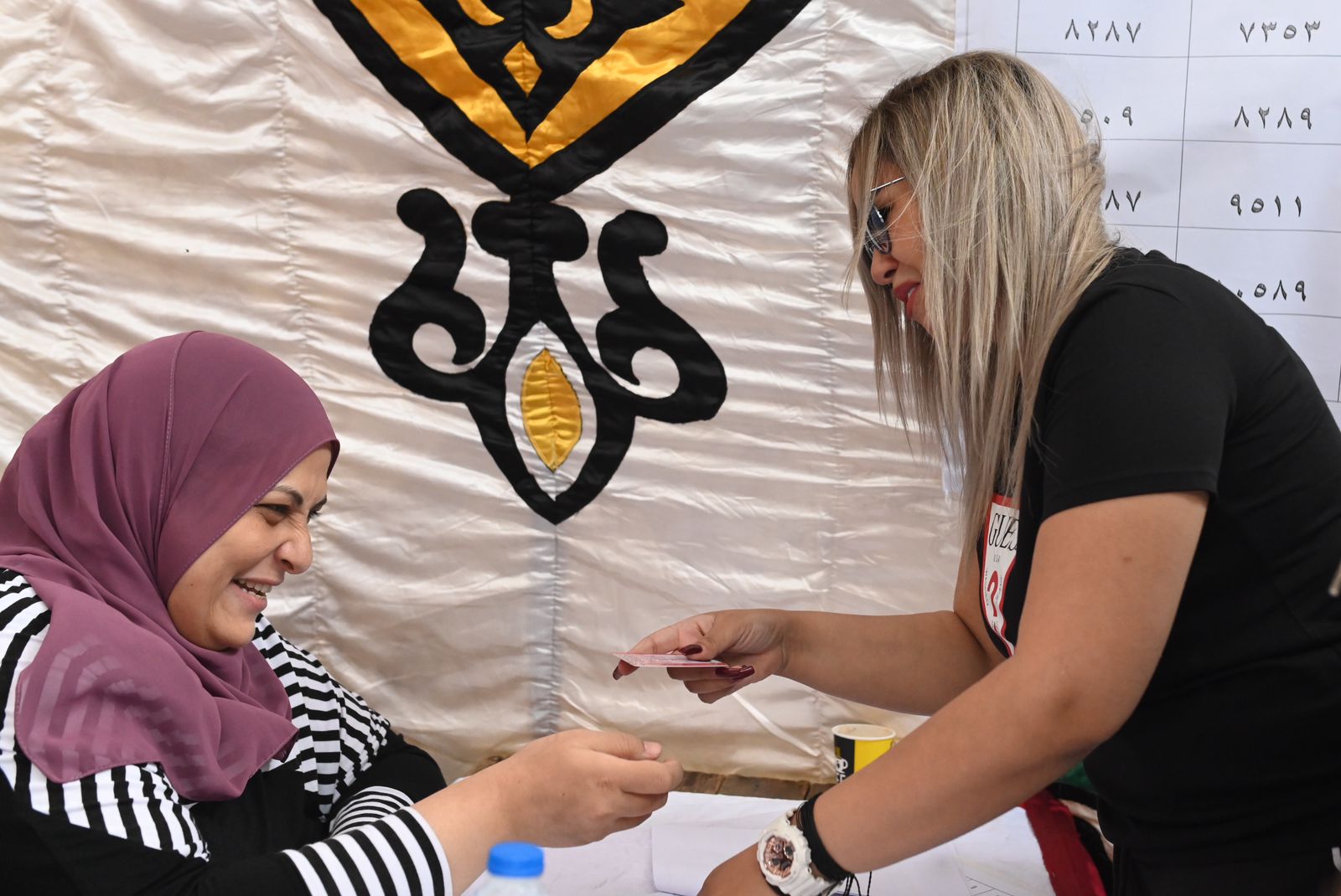 سوما تدعم زوجها المايسترو مصطفى حلمي في انتخابات نقابة الموسيقيين (2)