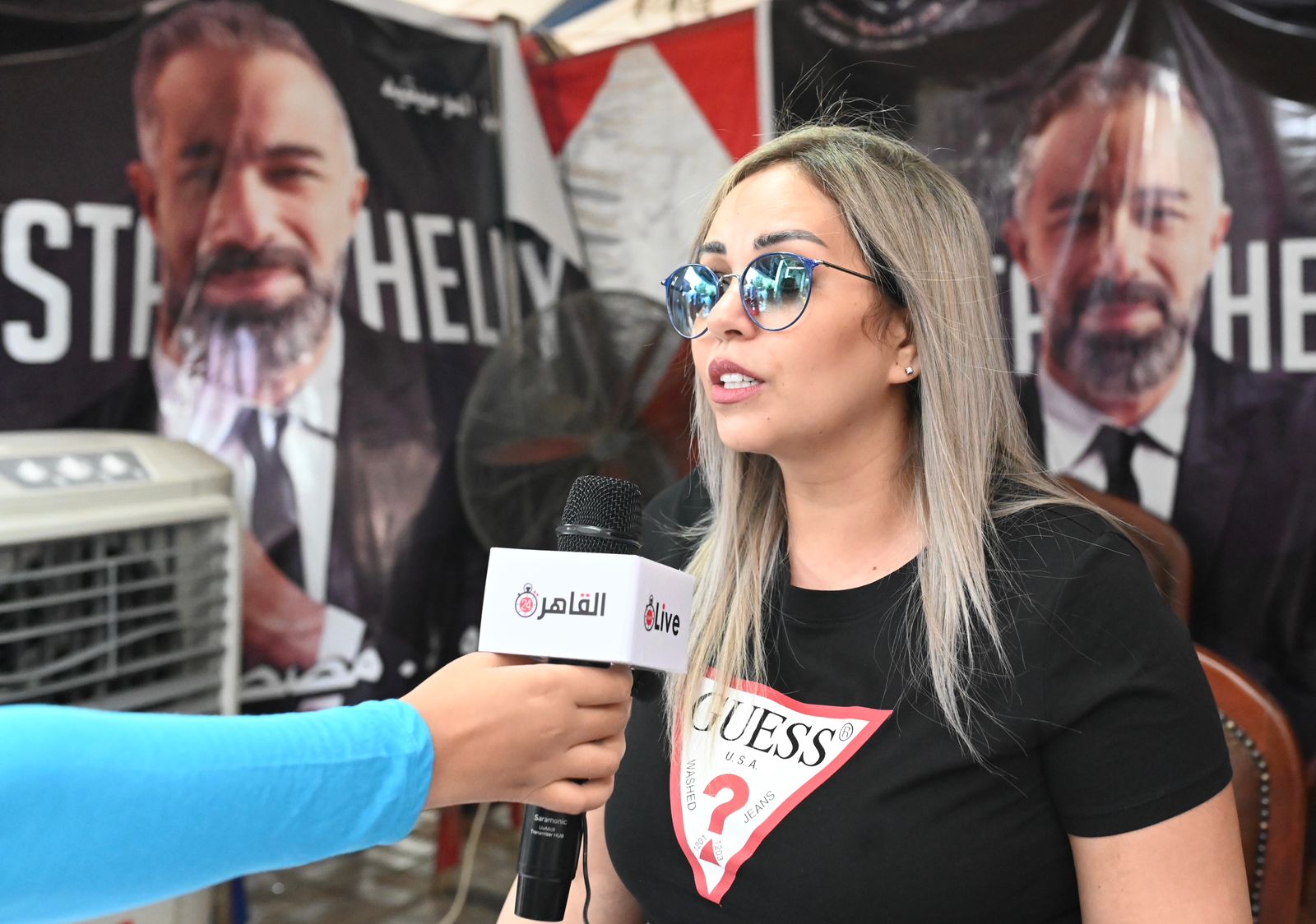 سوما تدعم زوجها المايسترو مصطفى حلمي في انتخابات نقابة الموسيقيين (3)