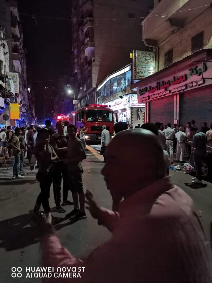 حريق محدود في الإسكندرية 