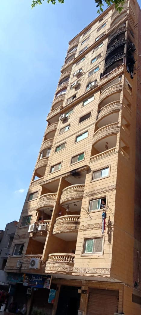 حريق شقة دواجن حلوان 