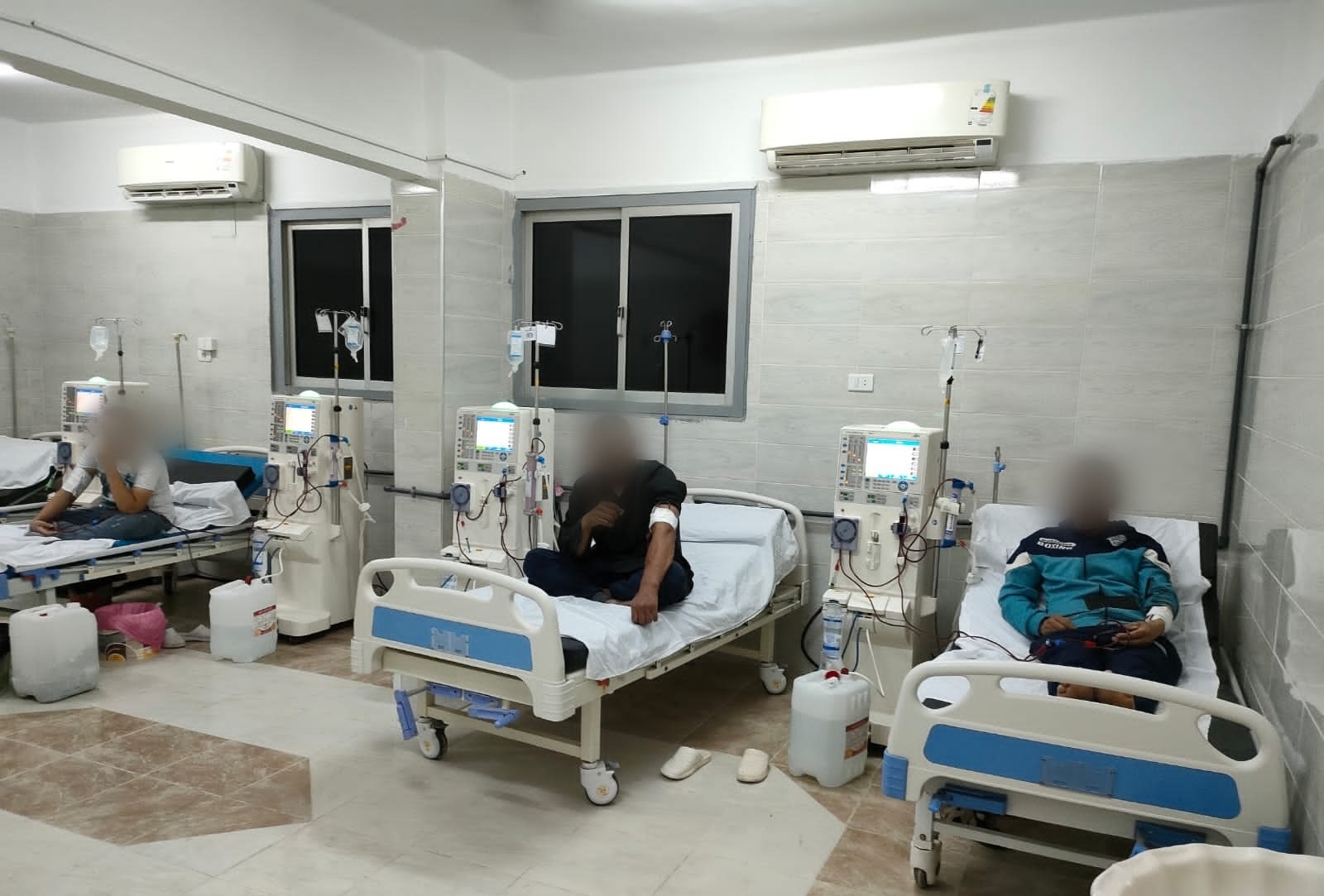 إعادة تشغيل وحدة الغسيل الكلوي في شبرا النخلة 01