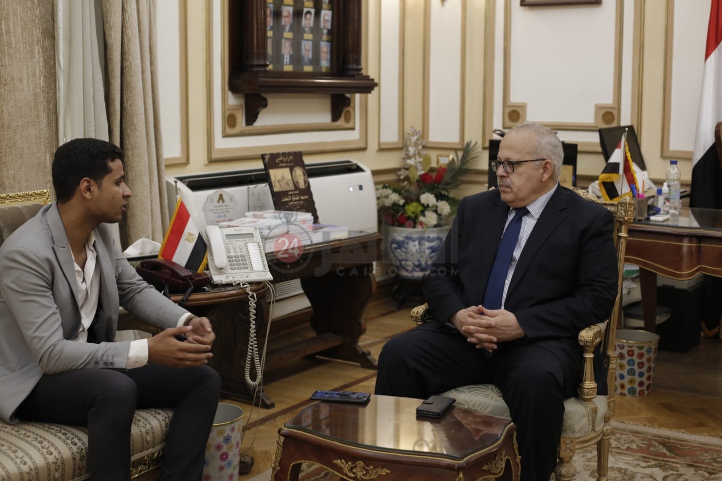 محرر القاهرة 24 مع الدكتور الخشت