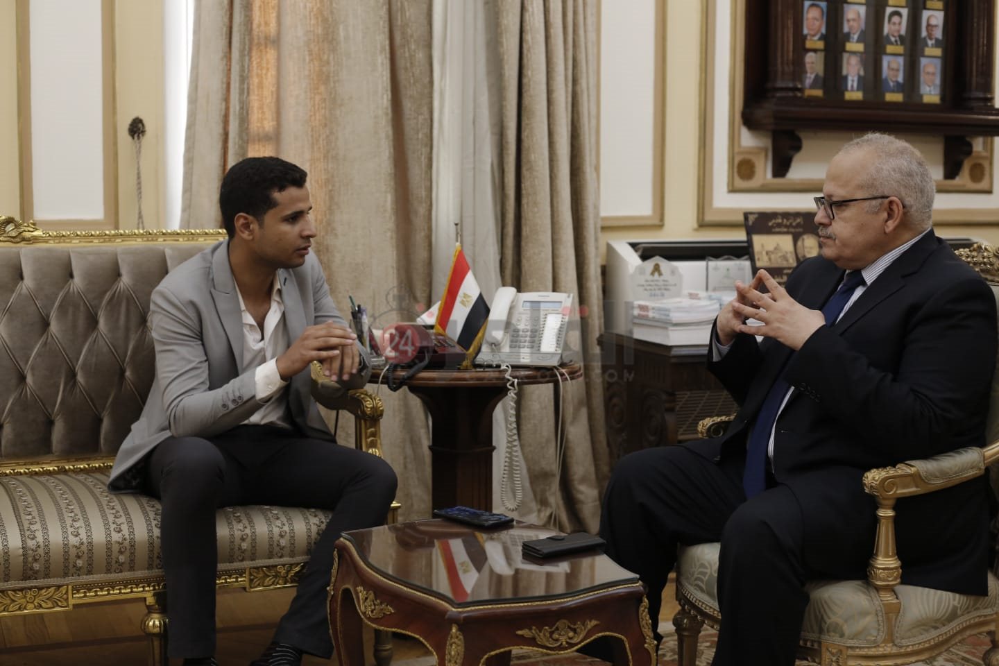 محرر القاهرة 24 من رئيس جامعة القاهرة