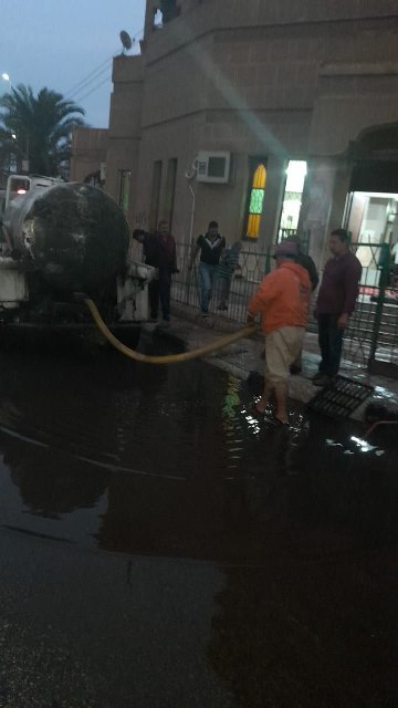 آثار مياه الأمطار بالشرقية 01