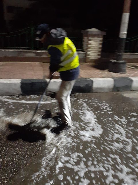 آثار مياه الأمطار بالشرقية 02