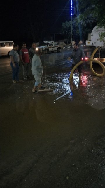 آثار مياه الأمطار بالشرقية 03