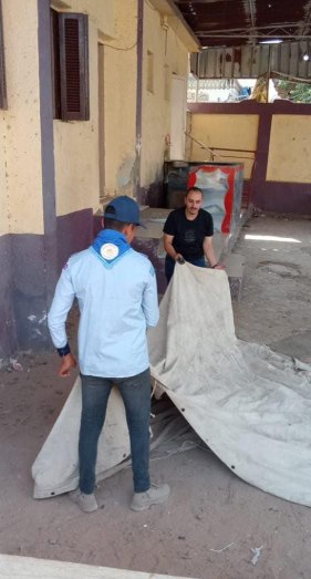 تدريب ميداني عن إدارة الأزمات بالشرقية 01