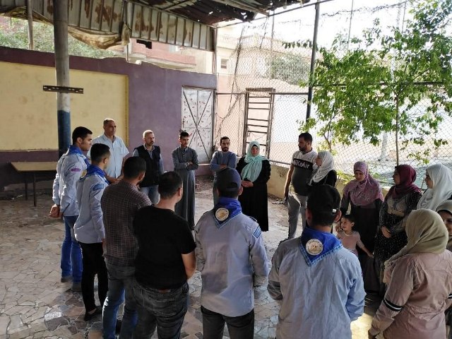 تدريب ميداني عن إدارة الأزمات بالشرقية 03