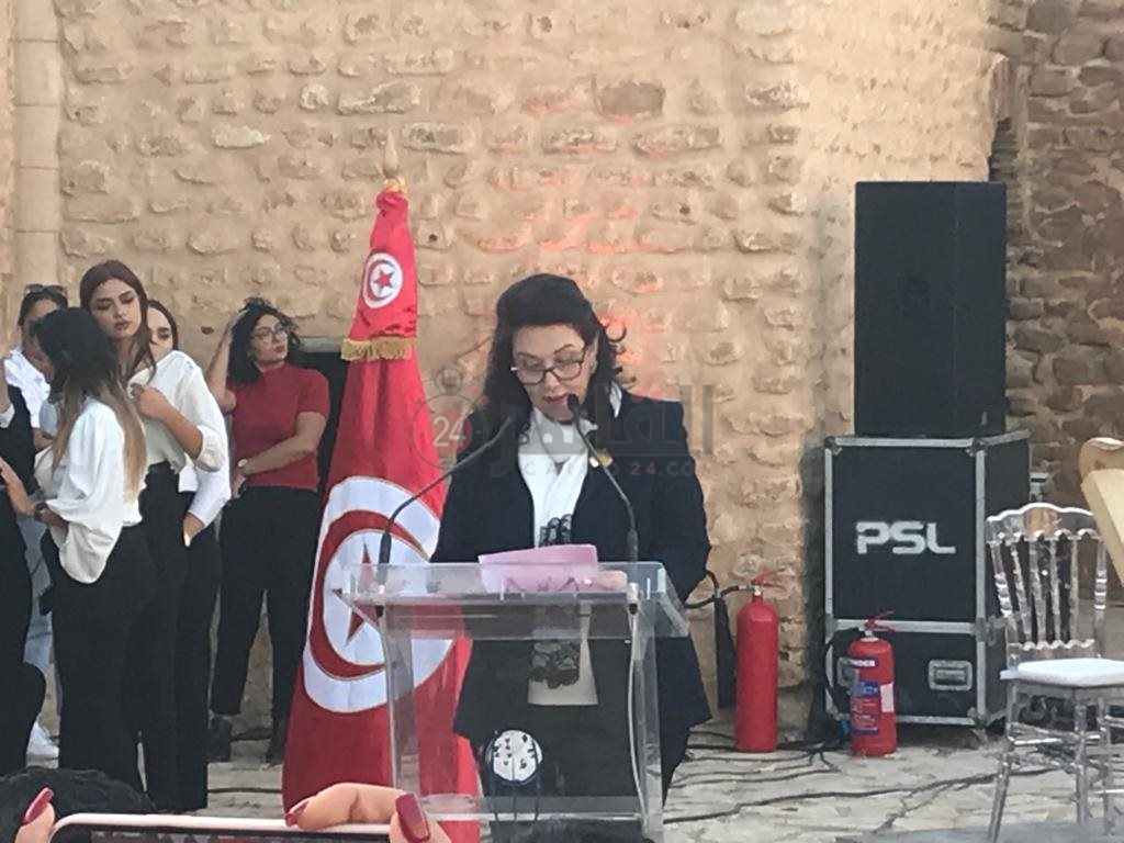 وزيرة الثقافة التونسية حياة قطاط (1)