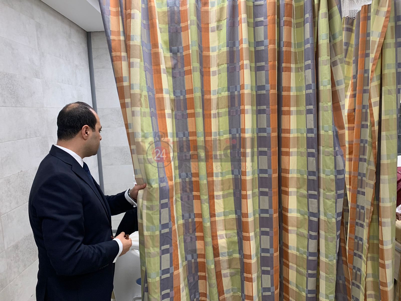 زيارة رئيس هيئة فرع هيئة الرعاية لمستشفي النصر3