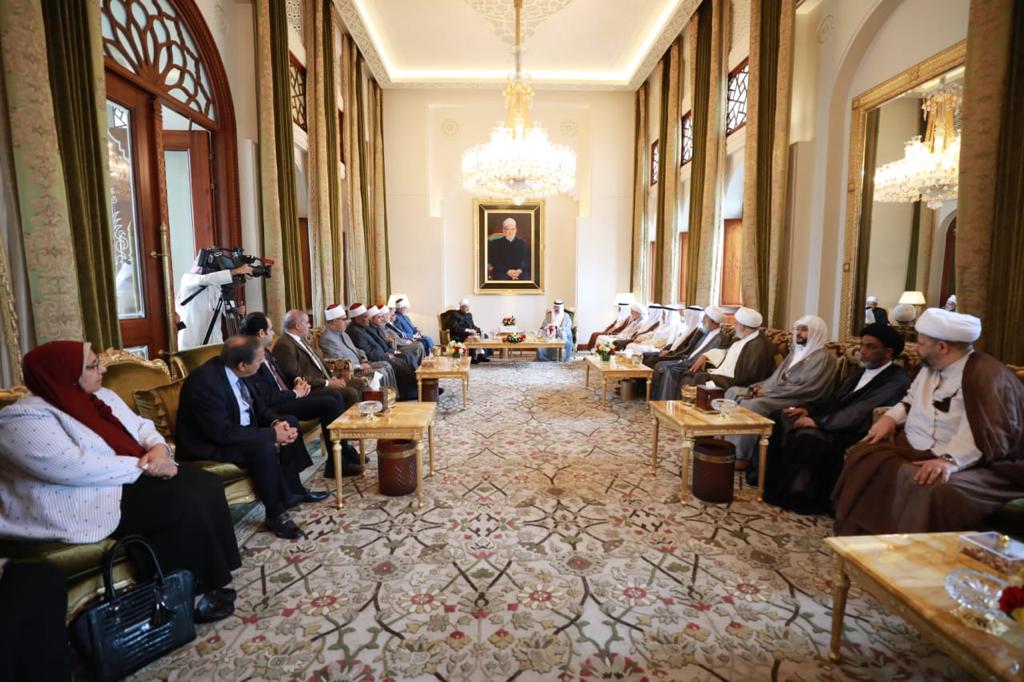 اجتماع شيخ الأزهر يمع المجلس الأعلى للشؤون الإسلامي البحريني