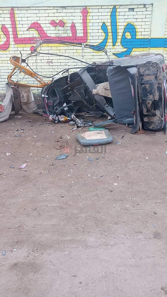 آثار الحادث 01