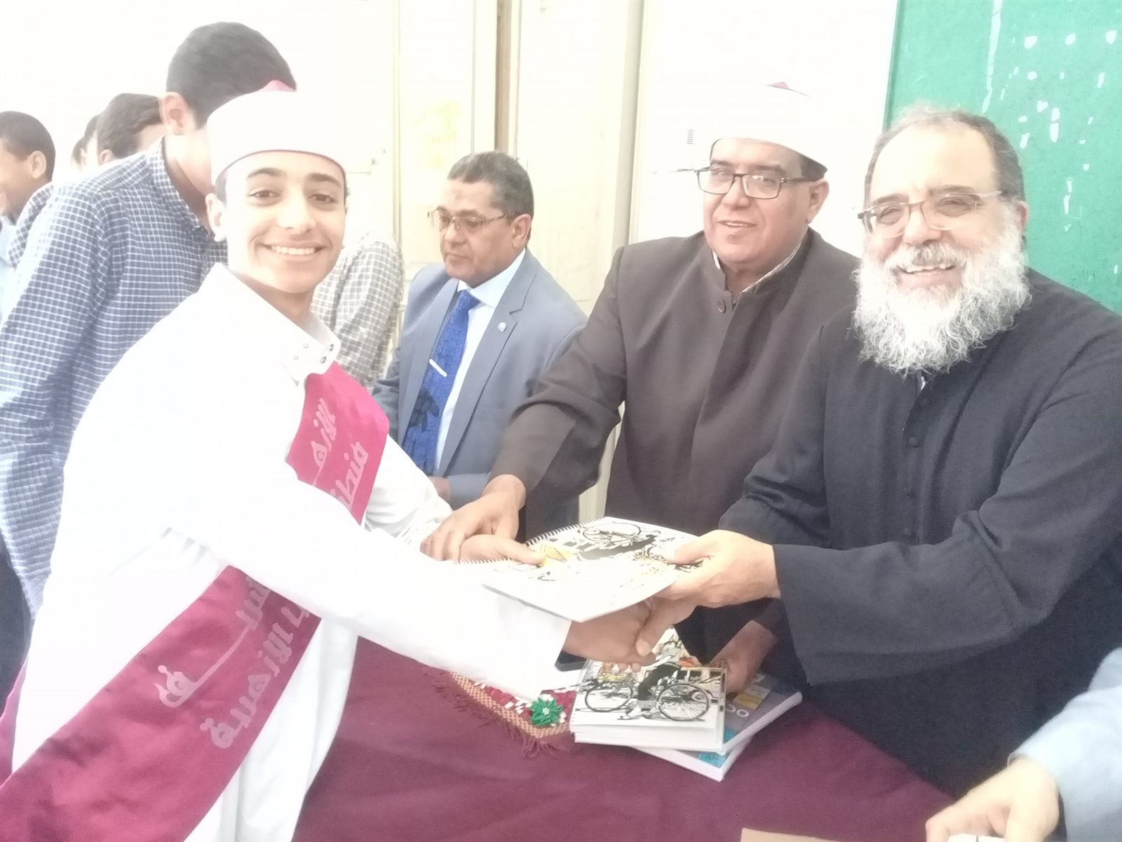  ندوة تثقيفية لطلاب معهد المنيا الثانوى